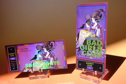 Ticket print - Bad Girls Club Snow White