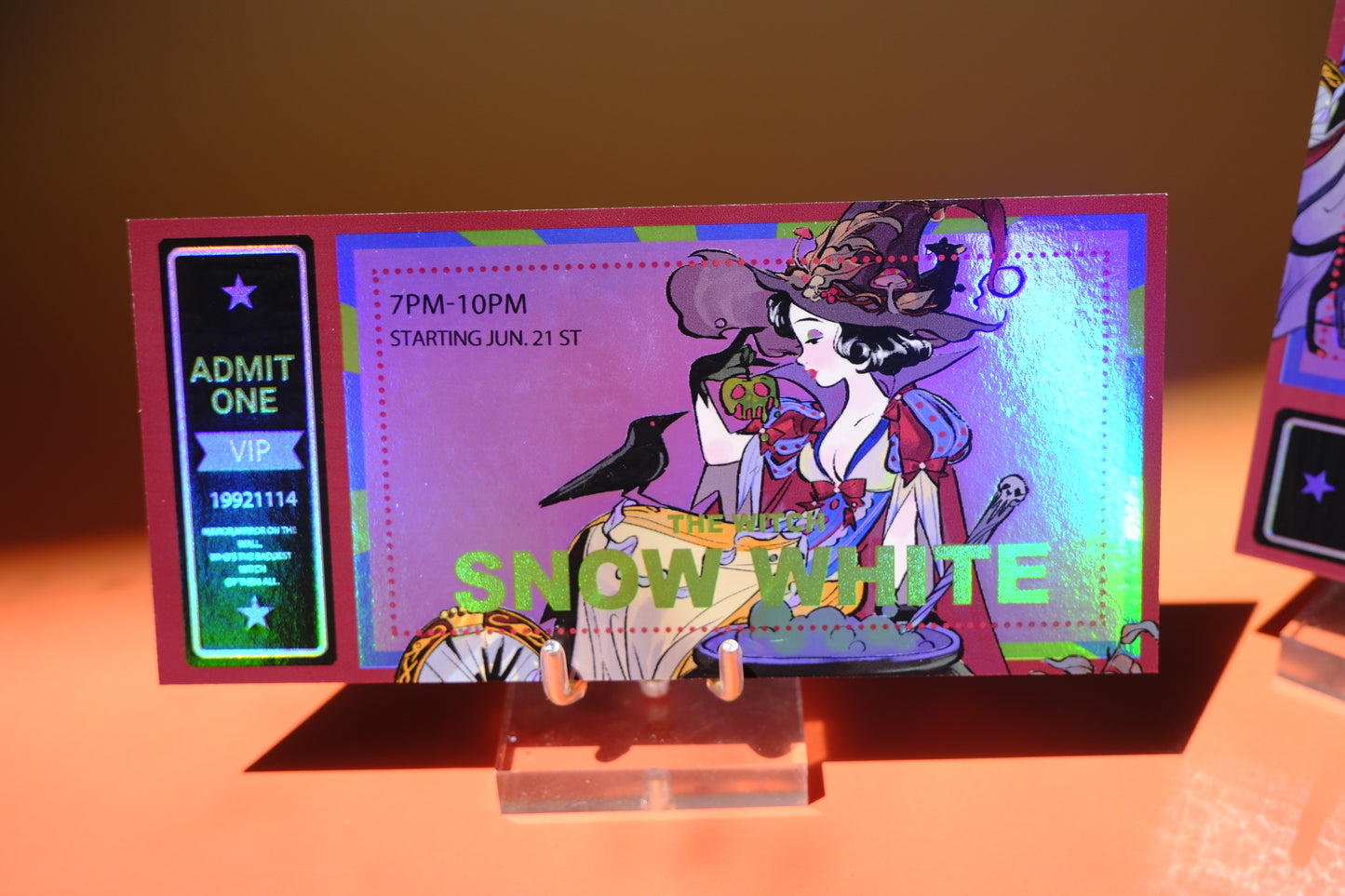 Ticket print - Bad Girls Club Snow White