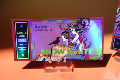 Ticket print - Bad Girls Club Snow White