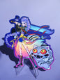 KPop Demon Hunters holographic sticker: Demon Rumi