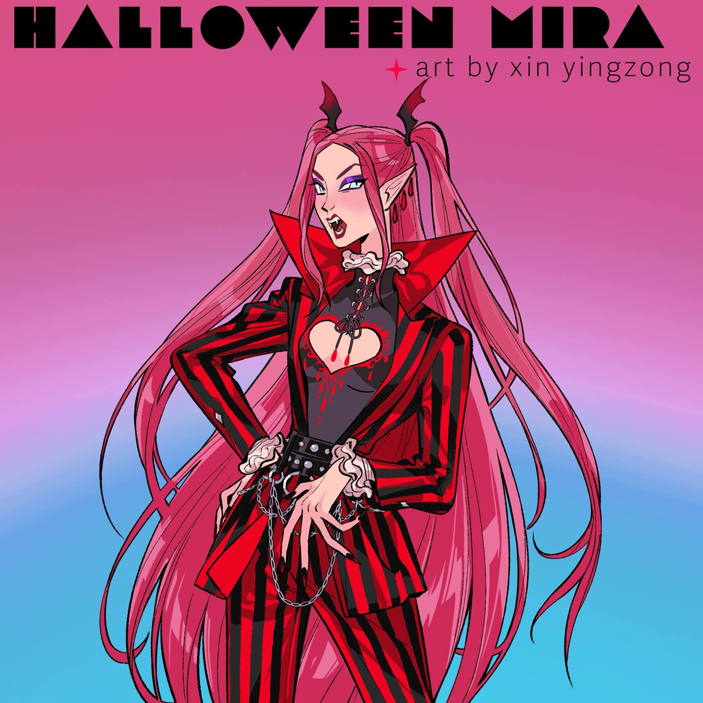 *PRE-SALE* "Halloween Huntrix" enamel pin