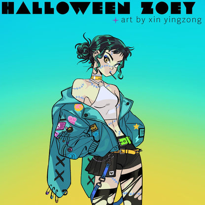 *PRE-SALE* "Halloween Huntrix" enamel pin