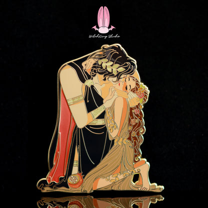 *SHOP DROP* Reylo x Hades & Persephone “The Kiss“ enamel pin 3 variants