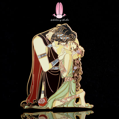 *SHOP DROP* Reylo x Hades & Persephone “The Kiss“ enamel pin 3 variants