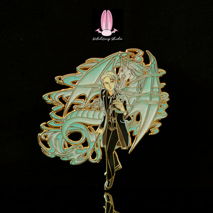 *SHOP DROP* "Malfoy and His Dragon Patronus" enamel pin 2 variants