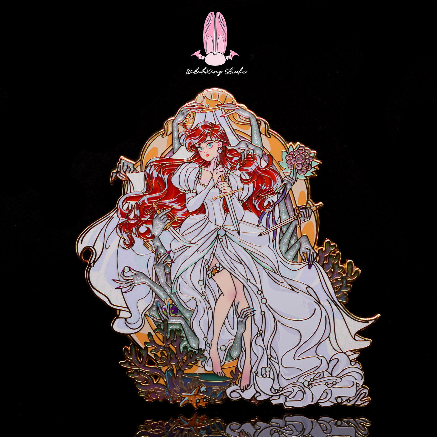 *SHOP DROP* Bad Girls Club Ariel enamel pin 3 variants