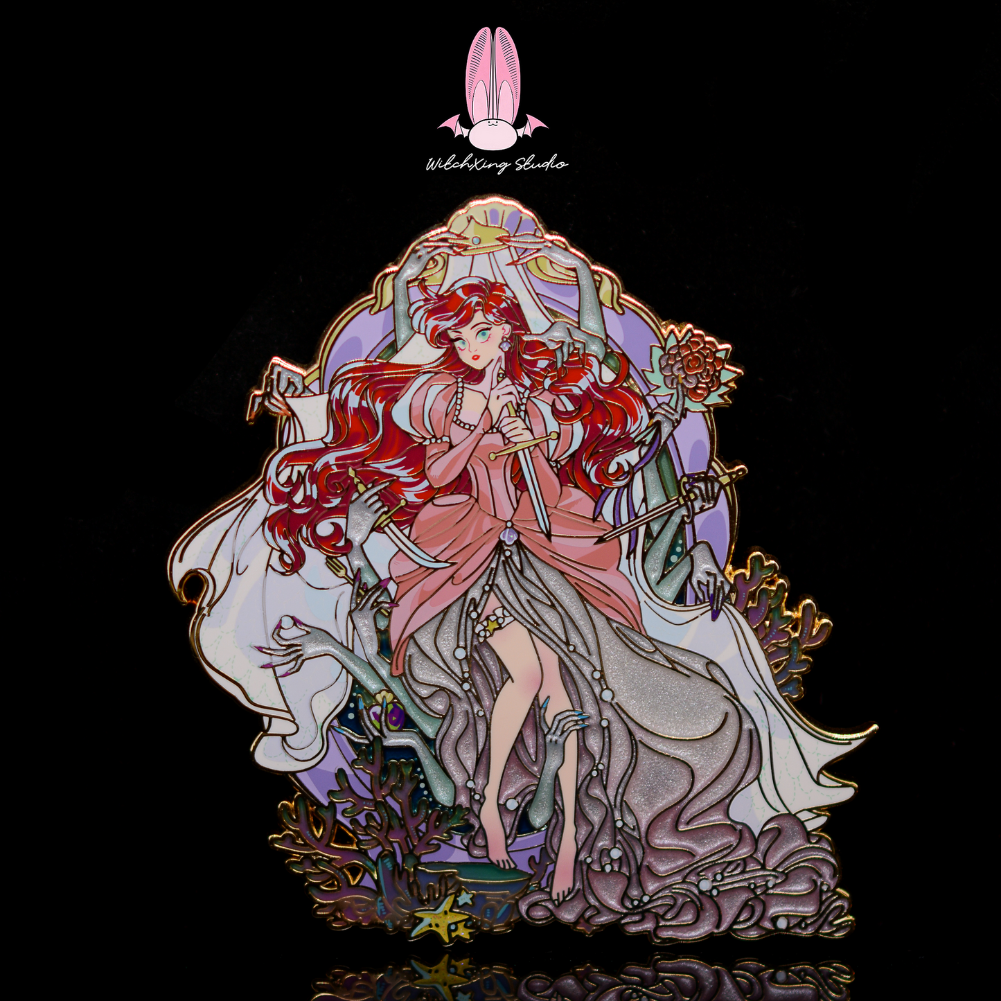 *SHOP DROP* Bad Girls Club Ariel enamel pin 3 variants