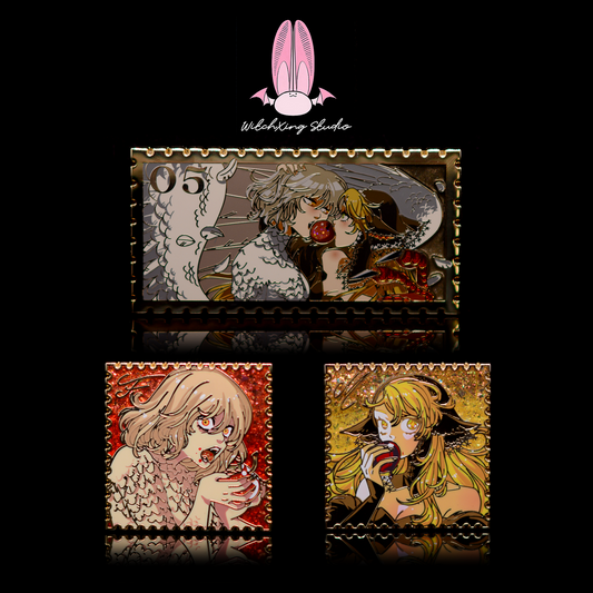 *SHOP DROP* Postmarked Memories: Falin & Marcille enamel pin