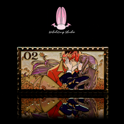 *SHOP DROP* Postmarked Memories: Frieren couples enamel pin