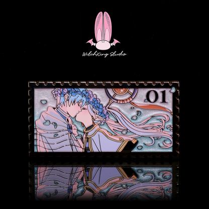 *SHOP DROP* Postmarked Memories: Frieren couples enamel pin