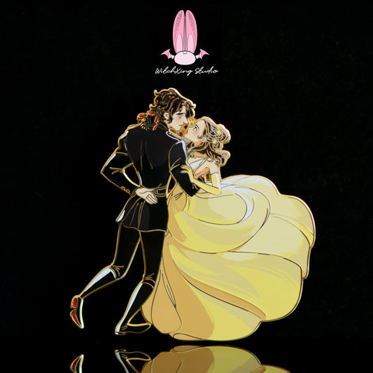 *SHOP DROP* Reylo "Pride and Prejudice: Golden Hour" enamel pin