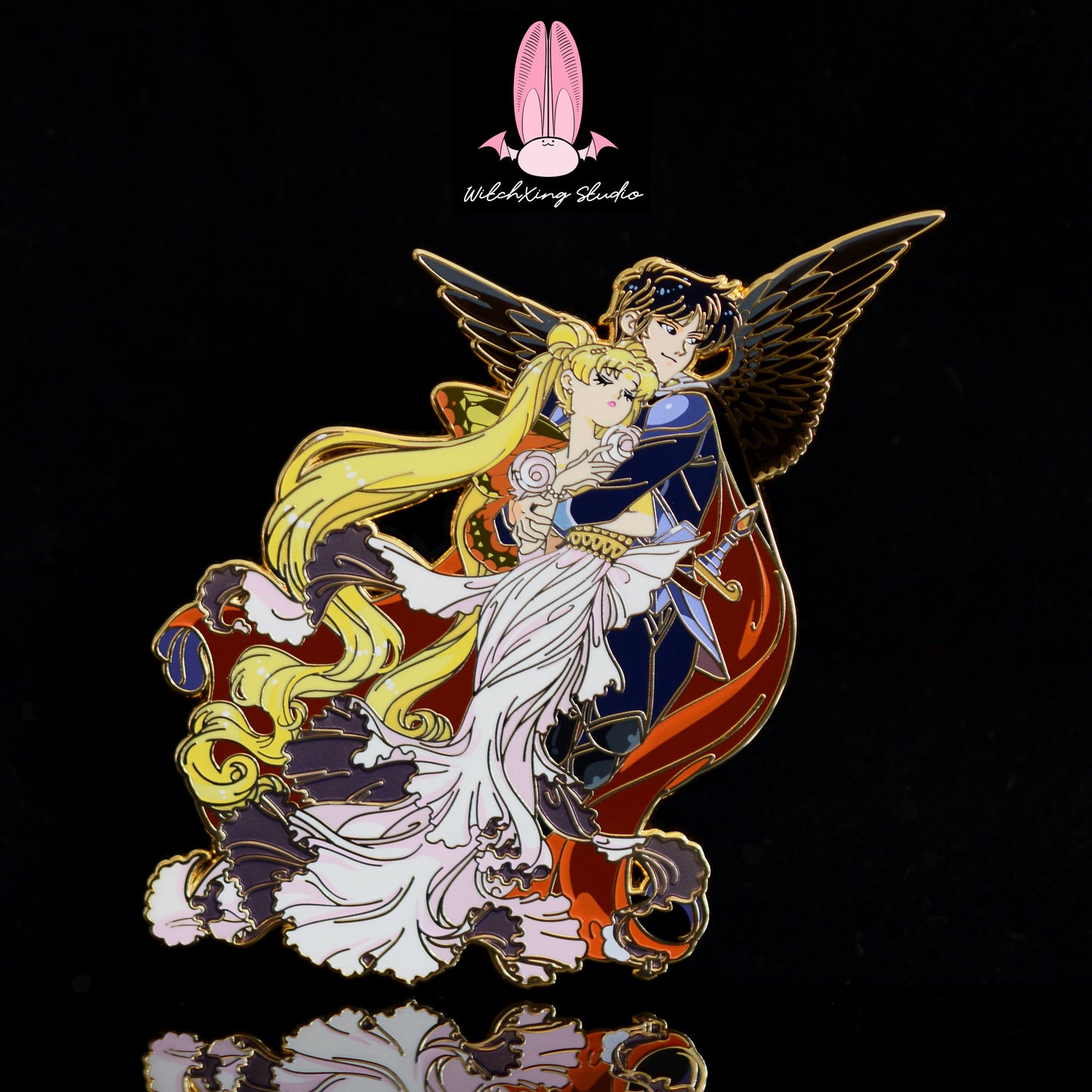 *SHOP DROP* Sailor Moon "Serena and Darien" enamel pin 3 variants