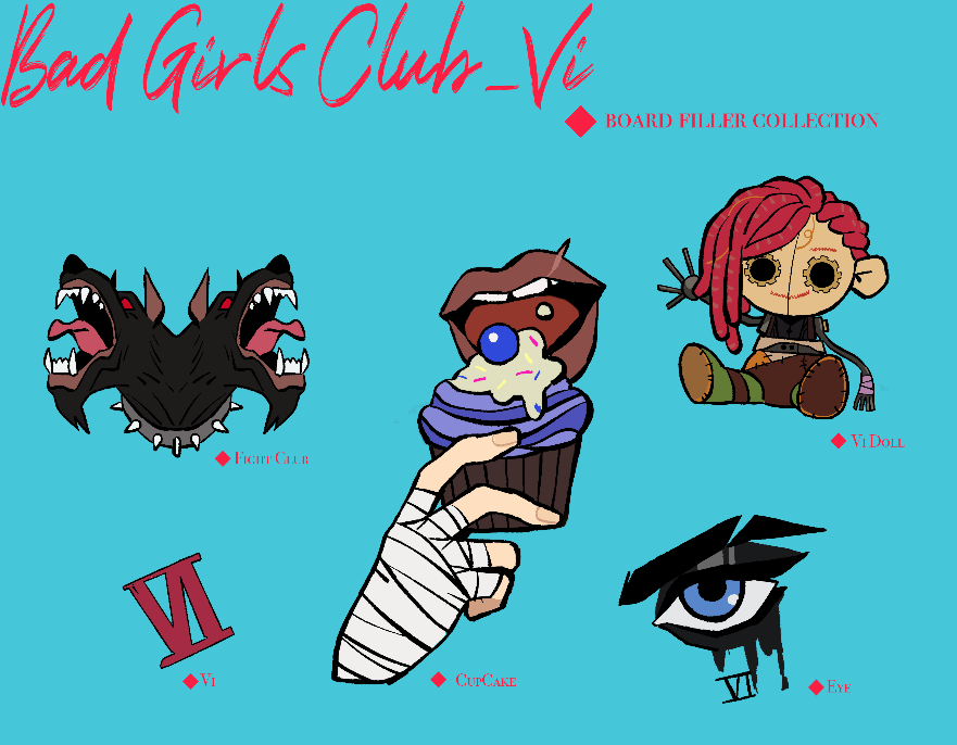 *SHOP DROP* Bad Girls Club "Vi" enamel pin 2 variants + filler set