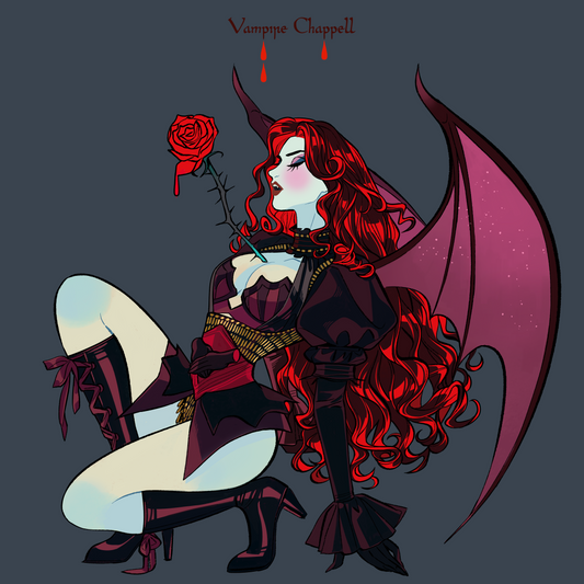 *PRE-SALE* Vampire Chappell Roan enamel pin 2 variants