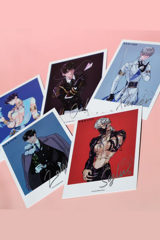 Love and Deepspace polaroid postcard set (5 cards included)