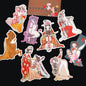 Hanfu girls sticker pack